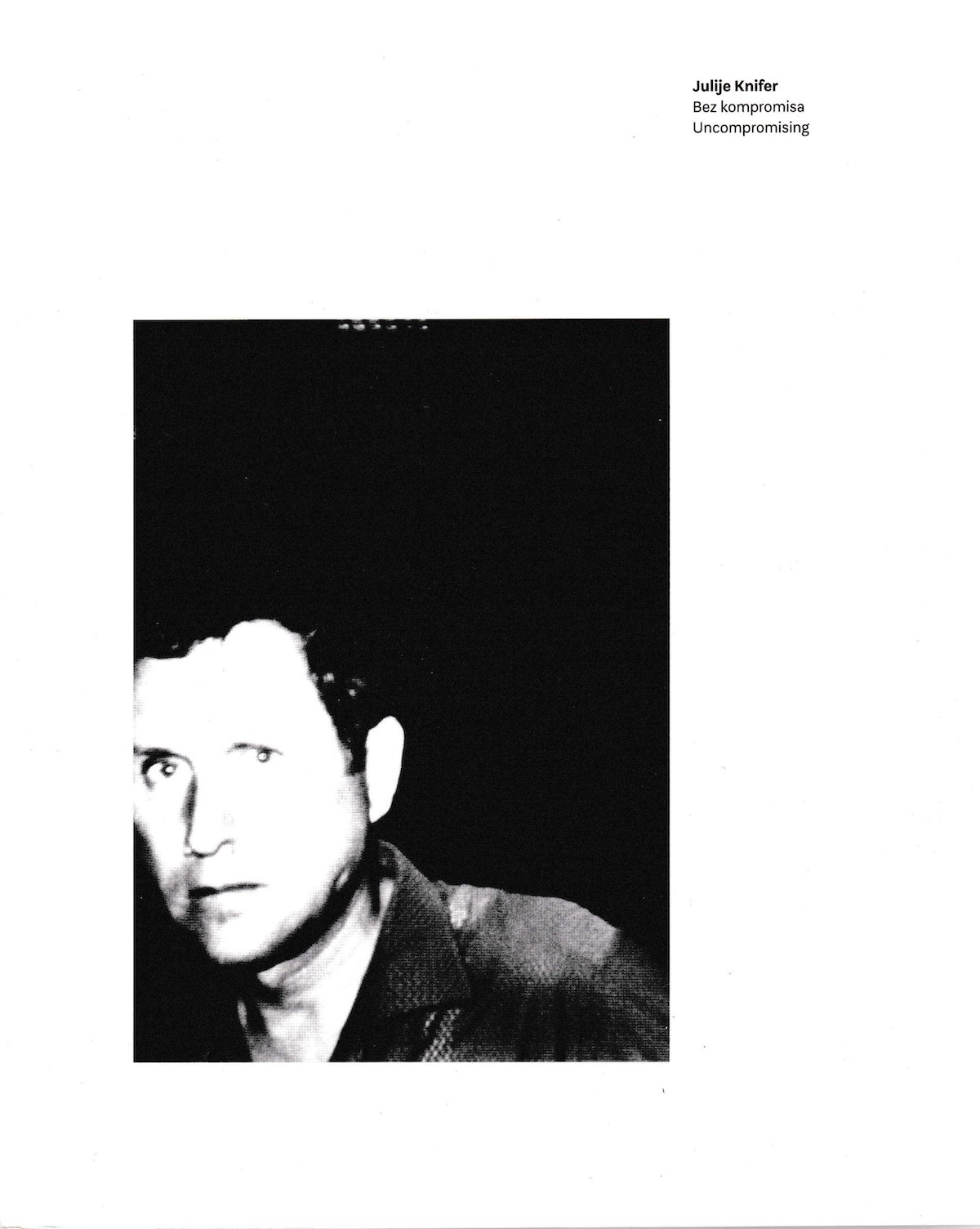 39. Retrospektivna izložba Julije Knifer: Bez kompromisa, MSU Zagreb 2014. – katalog zagrebačkog postava i katalog uz gostovanje izložbe u Muzeju likovnih umjetnosti Osijek 2015.